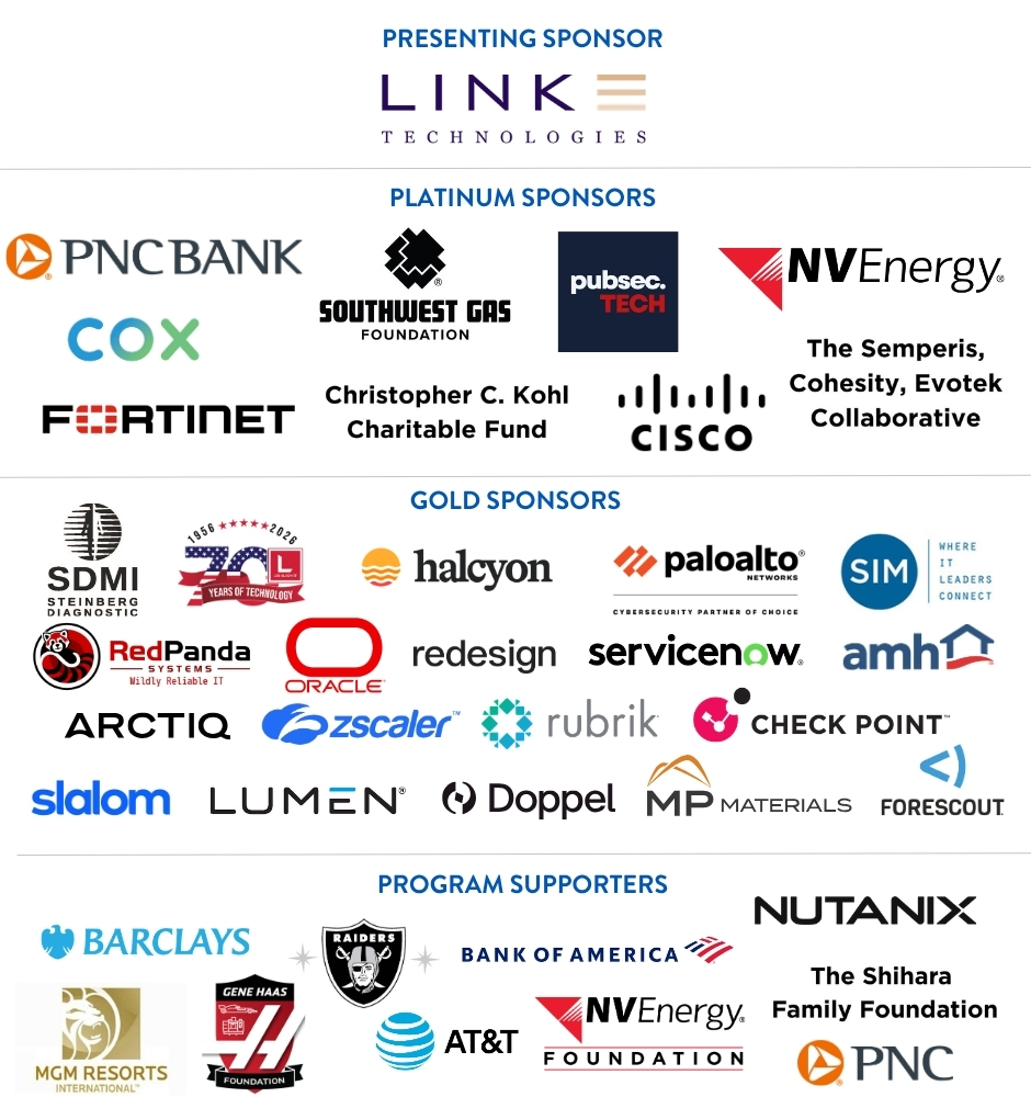 2026 Sponsor Logos for NV Luncheon