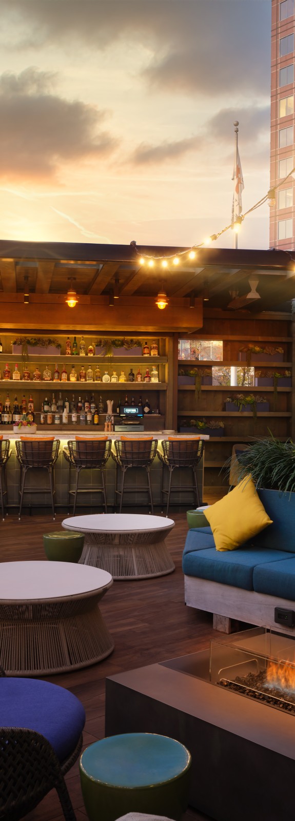 Nashville Marriott Outdoor Patio