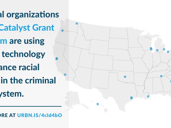 map of catalyst award winning grantees