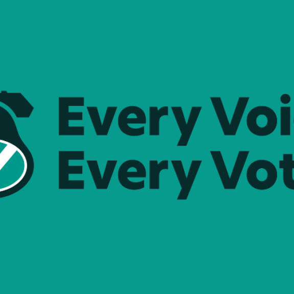 Every Voice Every Vote logo