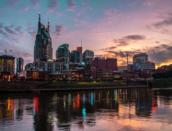 Skyline of Nashville, TN